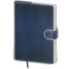 Diár 2026 týždenný A5 Flip - modro/biela