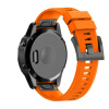 BStrap Silicone Acton remienok na Garmin Fenix 5x / 6x, orange SGA004C01