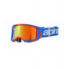 Brýle VISION 8 WORDMARK, ALPINESTARS (modrá/oranžová, zrcadlové červené plexi) 2025