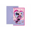 Pozvánky Procos Minnie Mouse 6 kusov
