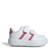 adidas Kids' Breaknet 3.0 Low-Top Trainers White/Pink C7 (25)