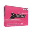 Dámske golfové loptičky Srixon Soft Feel (12 ks) Ružová