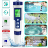 DIGITÁLNY MERAČ PH 5-V-1, TESTER KVALITY VODY, MERAČ PH, DO BAZÉNA
