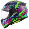 Detská prilba LS2 FF812 Kid Svent Blue Green, homologácia 22.06