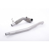 Milltek Sport downpipe a Hi-Flow sportovní katalyzátor pro Audi A3 2.0 TFSI quattro Sedan 8V (pouze US) 2014-2020, pouze pro OE výfukový systém