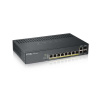 ZyXEL Zyxel GS1920-8HPV2 Riadený Gigabit Ethernet (10/100/1000) Podpora napájania cez Ethernet (PoE) Čierna (GS1920-8HPV2-EU0101F)