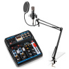 Vonyx CMS400 Podcast Starter Set štúdiového mikrofónu s ramenom a mixpultom