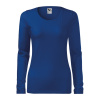 MALFINI Tričko Slim 139, dlouhý rukáv, dámské MAL-1390512 XS Královská modrá