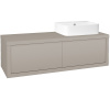 Dreja Umývadlová skriňa STORM SZZ2 120 (umývadlo Joy 3) - N07 Stone / N07 Stone / Pravé