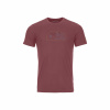 Ortovox pánske tričko 140 Cool Vintage Badge T-shirt M | farba: mountain rose, veľkosť: XXL