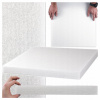 AKUSTICKÝ PANEL BIELY 4 cm, polyesterová zvukotesná podložka do audio štúdia