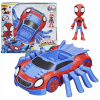 Figúrka Hasbro Marvel F14605L0 (SPIDEY a SUPER BUDDY VEĽKÉ AUTOMOBILOVÉ VOZIDLO B-PÁSOVÉ VOZIDLO + POSTAVA SPIDEYHO)