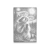 Vymalujsisam.sk Bodkovanie - Vincent Van Gogh – Hviezdna noc a mýval Farba: Čierna, Veľkosť: 40x60cm, Rám: Na kartónovej doske