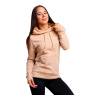 Dámska mikina GymBeam Women’s Hoodie PRO Sand XS
