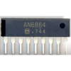 AN6884 - VU meter, 5xLED /KA2284,KIA2284,DBL1016,BA6124,BA6125/