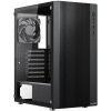 1stCOOL GAMER 4 transparent, Midi Tower, čierna ML-GAMER4-AU-USB3-TS