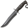 JKR Taktický nôž so záštitou Guerrillero, 19,5 cm, ABS, čierny