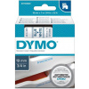 páska DYMO 45804 D1 Blue On White Tape (19mm)