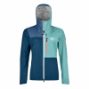Ortovox ORTLER JACKET W petrol blue XS; Modrá bunda