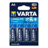 Varta - Longlife Power Alkaline Battery AA Lr6 4 unit