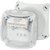 Hensel 62000001 rozbočovacie krabice (d x š x v) 93 x 93 x 62 mm sivá IP66 1 ks; 62000001