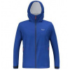 Salewa Puez Aqua 4 2.5L Powertex Jkt Blue Electric Pánske Turistické Bundy Veľkosť 52