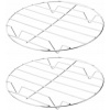 2x VLOŽKA ROŠT POSCHODIE PRE AIR FRYERA BEZTUKOVÚ FRITÉZU GRILL TACKA
