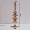 Č. 8 Veľkosť Vintage Design Art Candlestick Przer (Č. 8 Veľkosť Vintage Design Art Candlestick Przer)