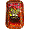 Best Buds Chocolate Kush kovový rolovací tanier stredný, 17x28 cm