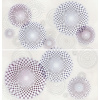 APE DECOR SET (2) SENSAZIONE MALVA/LAVANDA 31x60cm lesklý obklad (2ks) dekor 12mm A016408