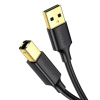 Ugreen 10351 USB kábel 3 m USB 2.0 USB A USB B Čierna (UG10351)