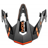 zorník pre prilby N312 DRONE NOX čierny matný červený
