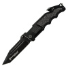 Smith & Wesson® Nôž zatvárací BORDER GUARD RESCUE hladké ostrie ČIERNY