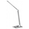 Rabalux Nilfgard stolová lampa 1x13 W biela-strieborná 2029