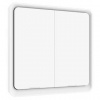 Vypínač IMMAX NEO SMART vypínač 2-tlačítkový Wi-Fi, 230V (07513L) biely