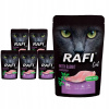 Vlhké krmivo pre sterilizované mačky s králikom Rafi Cat Adult 10 x 100 g