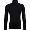 Dámske funkčné tričko Ortovox 230 Competition Zip Neck Women's čierna M