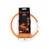 Obojok DUVO+ LED Svietiaci dog oranžový nylonový 65 cm