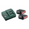 Metabo Basis-Set set akumulátorov a nabíjačky 12V, 2x2.0 Ah aku 685300000