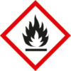 GHS 02, symbol Plameň, samolepka, , 37 x 37 mm, 10 x 12 ks