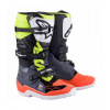 Topánky TECH 7 S, ALPINESTARS, detské (sivá / červená fluo / žltá fluo) Velikost: 35,5