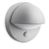Philips 8719514385283 Exteriérové nástenné svietidlo JUNE E27, 42W, IP44, so senzorom, šedá