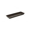 Plastkon podmiska pod truhlík Garden Hnědá, 40x17x4.5 cm