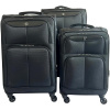 BERTOO Bolzano černý set 3v1 100l, 66l, 38l