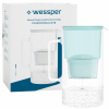 Filtračná kanvica Wessper D2 Borosilicate 3,3 l, modrá