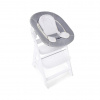 Hauck Alpha+ drevená stolička+novorodenecký Newborn set, 0m+, White Grey