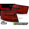 LED PÁS ZADNÉ SVETLÁ ČERVENÉ TMAVÉ pre AUDI A6 C6 SEDAN 04.04-08 6-PIN