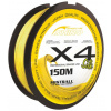 Šnúra Mistrall Shiro Braided Line X4 150m 0,08mm/4,35kg Fluo