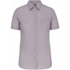KARIBAN VINTAGE JUDITH K548 / Dámska košeľa s krátkym rukávom - silver XXXL