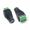 XtendLan Napájecí redukce plug/šroub - SAMICE 5,5/2,1mm (ke zdroji) na šroubovou svorkovnici (ZPSCREW21F)